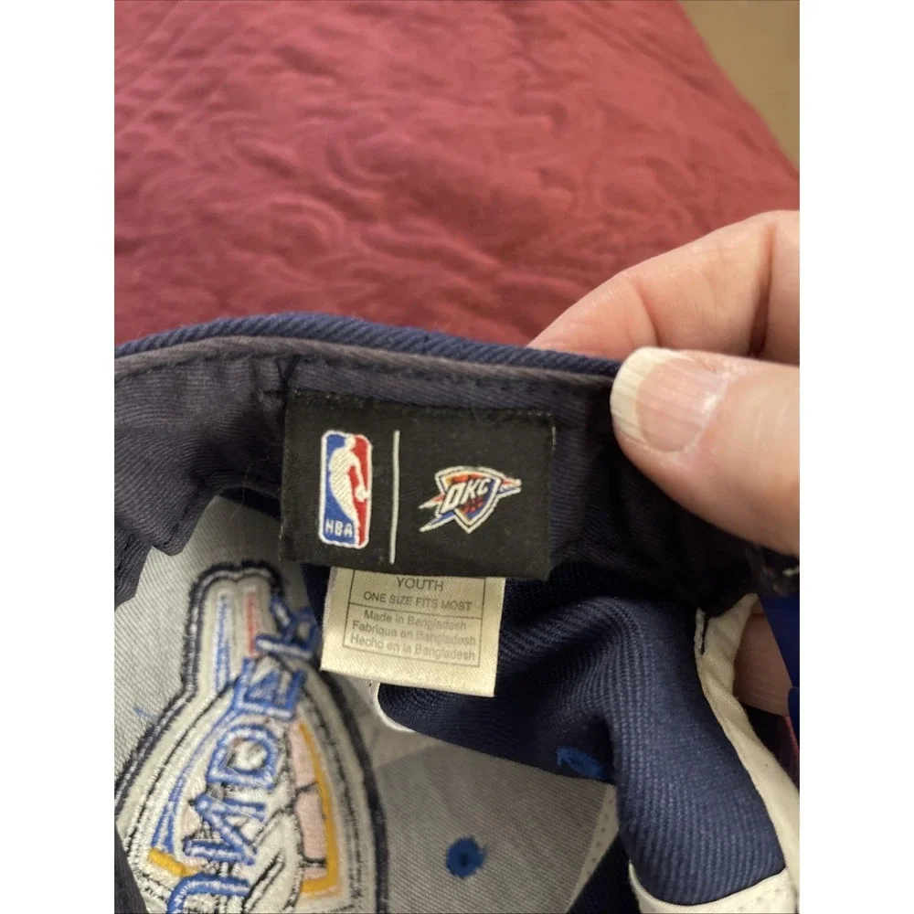 OKC Thunder Adidas‎ NBA SnapBack 1 Size Fits Most Youth Cap Oklahoma Basketball